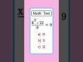 Math challenge question #mathpuzzle #mathhack #mathstricks  #mathgame #ytshorts #viralshorts #bobby