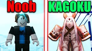 Shindo Life From Noob To (KAGOKU) In One Video...