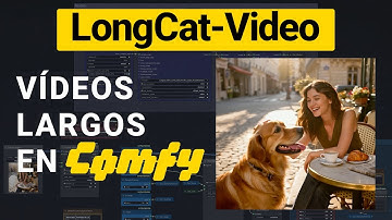 El SECRETO de los Vídeos LARGOS en ComfyUI: Workflow LongCat-Video
