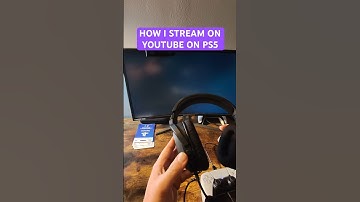 How I #stream on #YouTube with #PS5