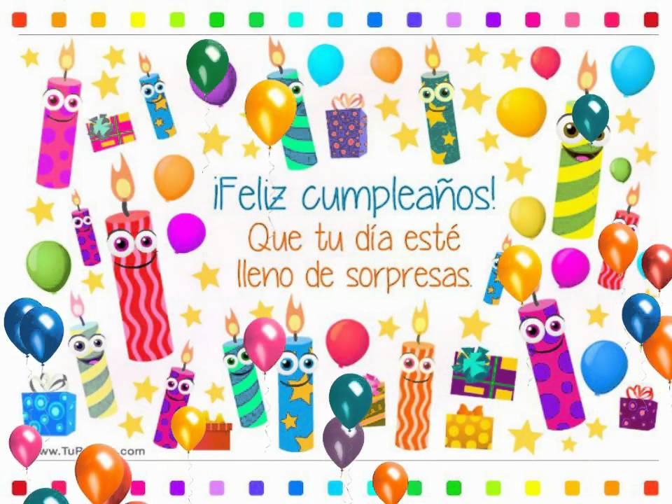 yt:stretch=16:9, Feliz Cumpleanos, Happy birthday, amistad, fiesta, festejo...