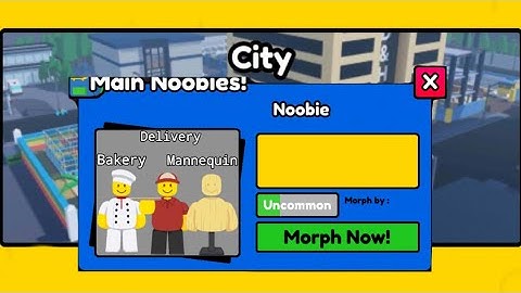 How To Get Bakery, Delivery, Mannequin Noobie | Find The Noobies Morphs Roblox