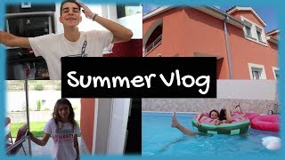 STO SE TO DESILO U BAZENU | Summer Vlog