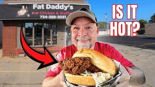 How Hot Is This Nashville Hot Chicken Sandwich?-Fat Daddys