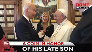 President Biden to the Pope: You are the most significant warrior for peace I have ever met