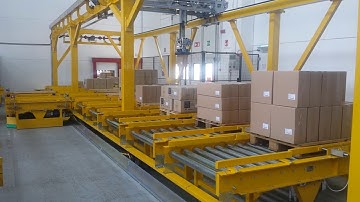 LOGIT CPM, PALLETTIZZATORE A PORTALE AUTOMATICO 1/3