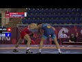 1/4 GR - 60 kg: H. CHUNG (KOR) v. Z. SHARSHENBEKO (KGZ)