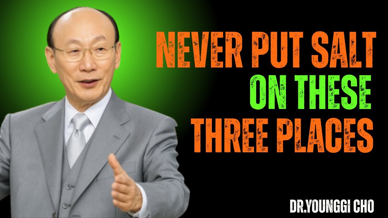 Never Put Salt In These 3 Places – It Opens Demonic Doors In Your Home   Dr David Yonggi cho