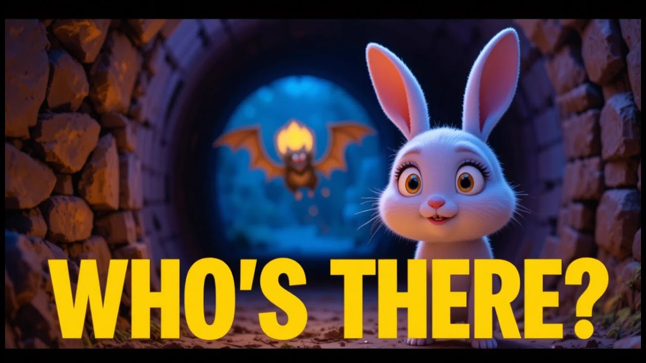 A Friendly Bat Shows the Way 🦇✨ | Fluffy’s Secret Tunnel Adventure part 8