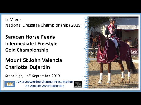 Charlotte Dujardin and MSJ Valencia Inter I Freestyle: LeMieux National Dressage Championships 2019