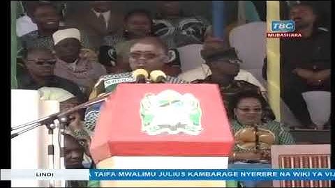 LIVE: MKUU WA MKOA WA LINDI ANAHUTUBIA MBELE YA RAIS JPM