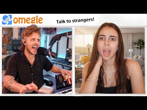 Thumbnail for they talk, I REMIX them in real-time 🫨 (Omegle)