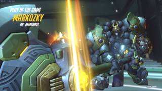 Overwatch How Reinhardt Crashed The Celebration Party [Quintuple Kills]