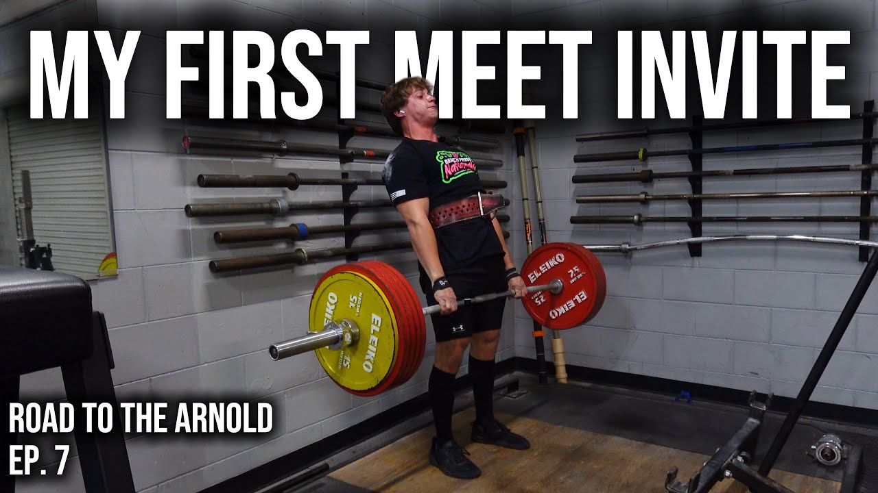 I Got My First Meet Invite – Week 4 Secondaries | Road to the Arnold Ep. 7