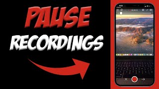 How To Pause Video While Recording On iPhone 📲