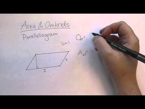 Video: Hur Man Hittar Den Stora Diagonalen I Ett Parallellogram