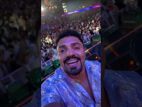 A festa da virada no Palco