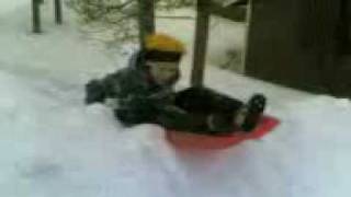 Pulkkasekoilua Levillä