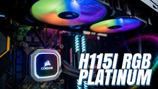 Corsair H115i RGB Platinum Review - Best 280mm Liquid Cooler? - YouTube