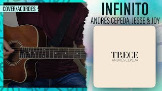 "INFINITO" - Andrés Cepeda, Jesse & Joy | Guitarra (Cover) | Acordes | @andrescepedaoficial #Trece