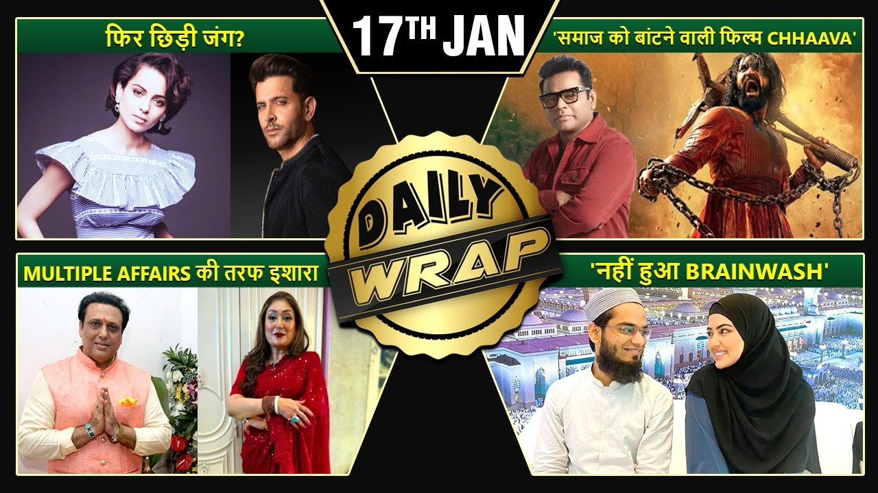 B Praak Gets Death Threat, SRK in Don 3? AR Rahman Slams Chhaava! | Govinda-Sunita Divorce Rumors