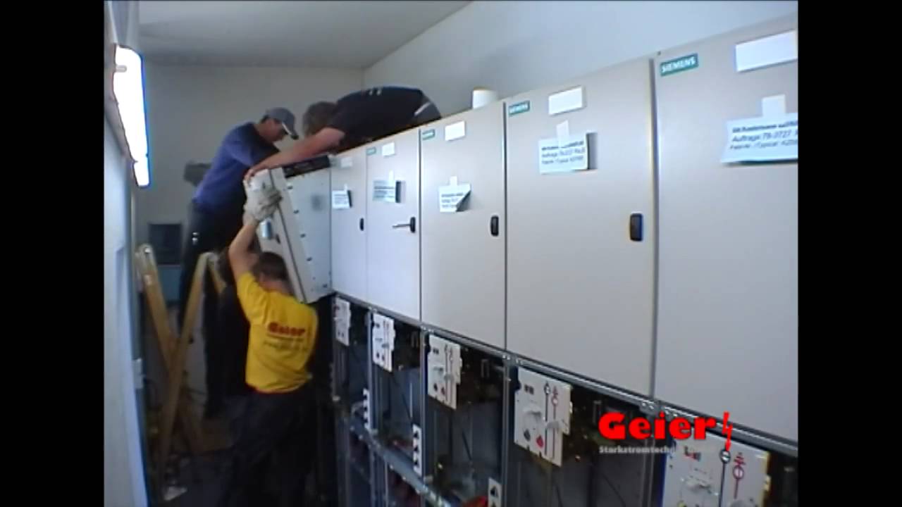 Erneuerung einer SF6 MS-Schaltanlage 25 kA