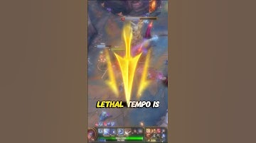 Lethal Tempo Explained: Why This Rune is a Marksman’s Best Friend 🎯 #shorts #leagueoflegends #lol