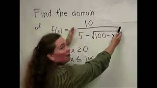Atomic Calculus: Domain and range 2