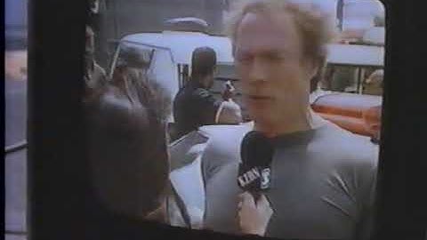 The Rookie Clint Eastwood TV Interview