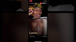 SUPA CENT AND BEE MARIE HILARIOUS IG LIVE!