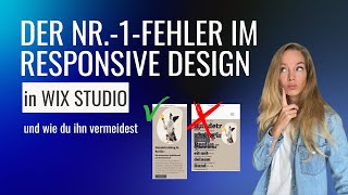 Der Nr.-1-Fehler im Responsive Design in Wix Studio und wie du ihn vermeidest