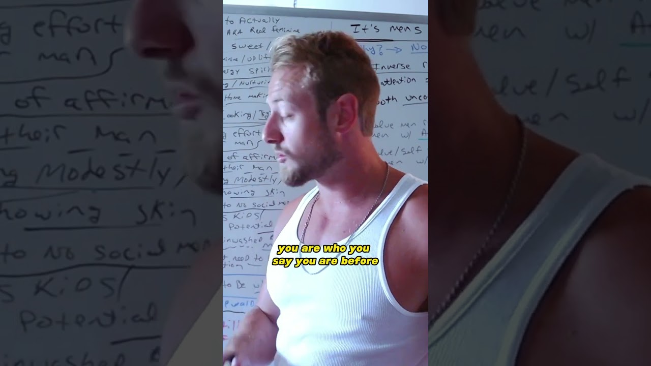 Men DON'T Have STANDARDS (you need to start)