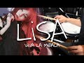 LiSA【ViVA LA MiDALA】フル叩いてみた/【lisa】Mini album"LADYBUG" [viva la midala] Full -drumcover-