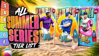 Ranking ALL Summer Series Cards on a Tier List!