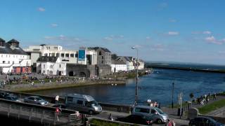 Spanish Arch, Galway on a sunny Saturday afternoon