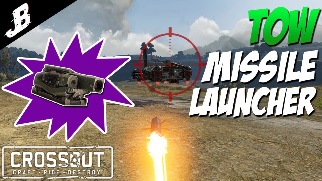 Crossout - Tow Missile Launcher Game play. Fun little toy. (Crossout Gameplay)
