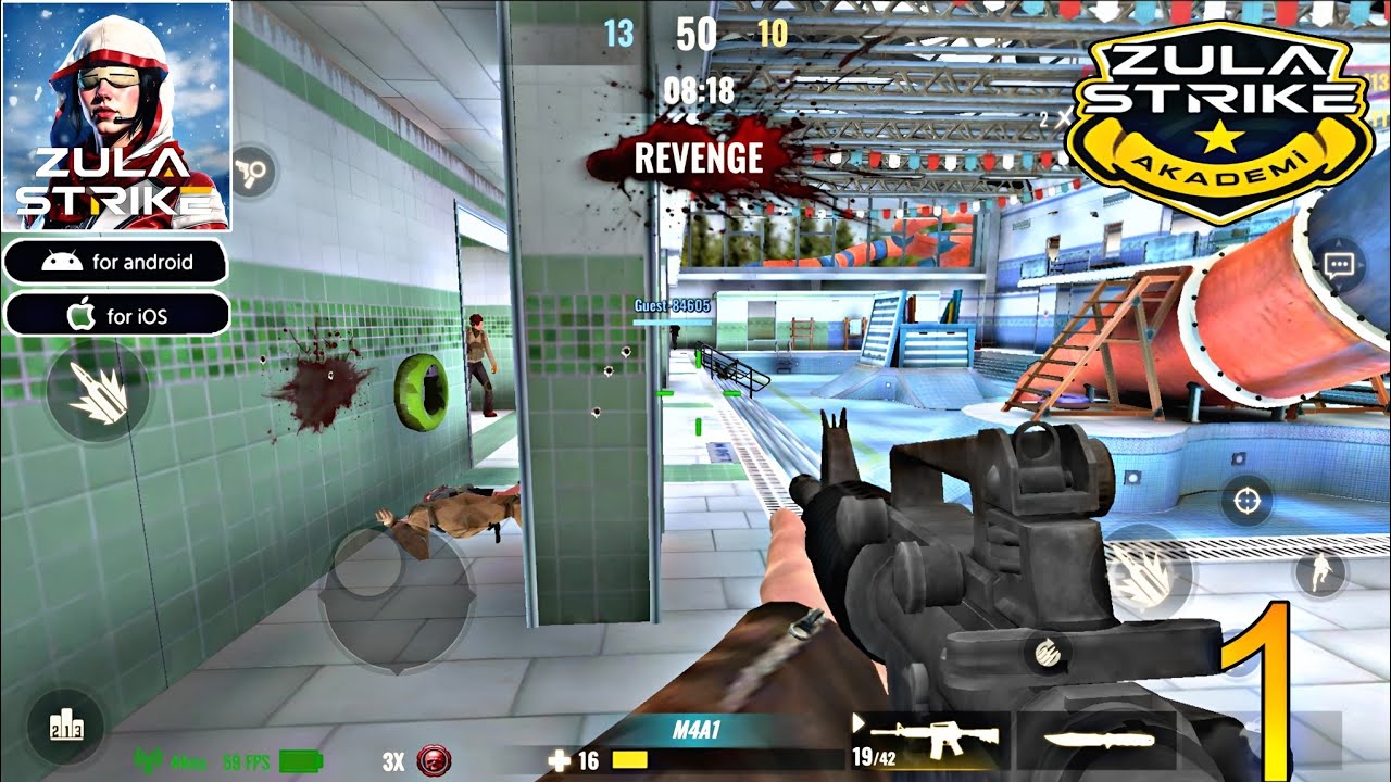 Zula Strike Gameplay Walkthrough  (Part 1) | iOS / Android