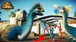 GIGANTORAPTOR BARN With Babies | Jurassic World Evolution 2 Park Build