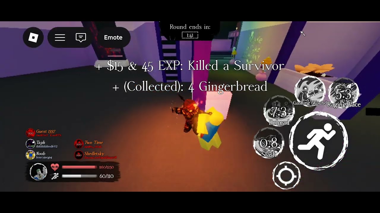 so this noob guy was toxic so I became fire slasher(known as fire jason)