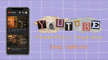 #8 Aesthetic PPT l YouTube ᴵⁿˢᵖᶦʳᵉᵈ #aesthetic #ppt #youtube