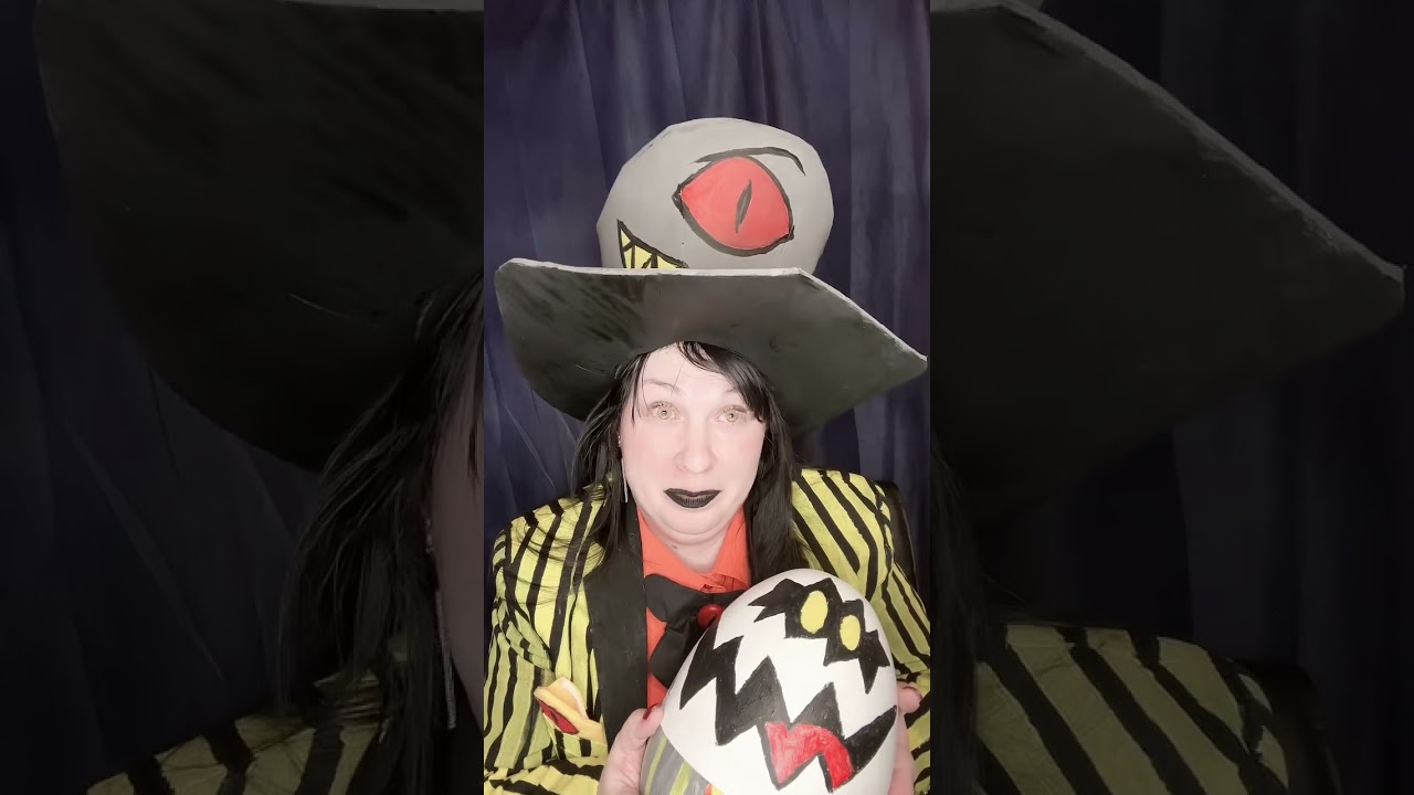 My Sir Pentious! Duet with me? 🤩#cosplay #hazbinhotel #sirpentious #duet #genderbendcosplay