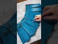 Turn a pair of jeans into a cute denim for Coachella festival #shorts