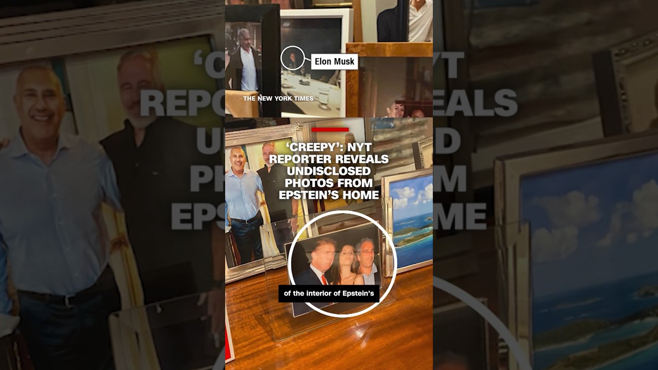 NYT obtains previously undisclosed images of Epstein's home