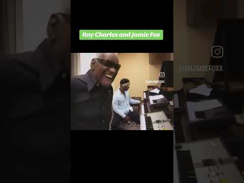 Ray Charles and Jamie Fox