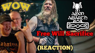 Amon Amarth - Free Will Sacrifice (REACTION) WHAT IS THIS THUNDERING NOISE?