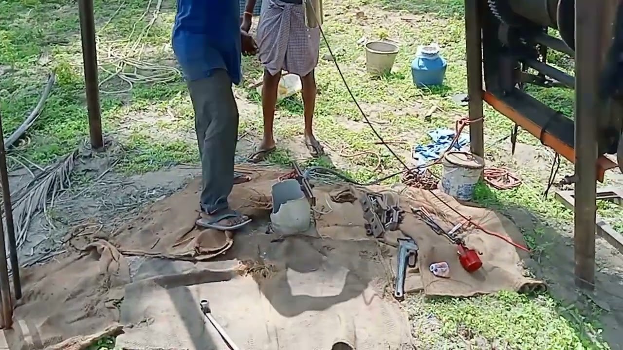 ஆழ்துளை கிணற்றில் உடைந்து விழுந்த மோட்டார் மேலே எடுப்பது எப்படி. 9944462716