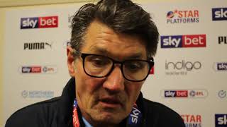 Mick Harford after leading Luton Town to the League One title! #COYH