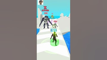 Monster Evolution Run!! All Max Levels Gameplay Android iOS,#shorts #viral #trending