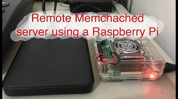 Remote Memcached Server Using a Raspberry Pi