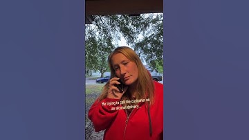 ALCOHOL DELIVERY FAILURE 🤦‍♀️ Unable to Scan ID & Verify Customer’s Age or Sobriety |  #shorts